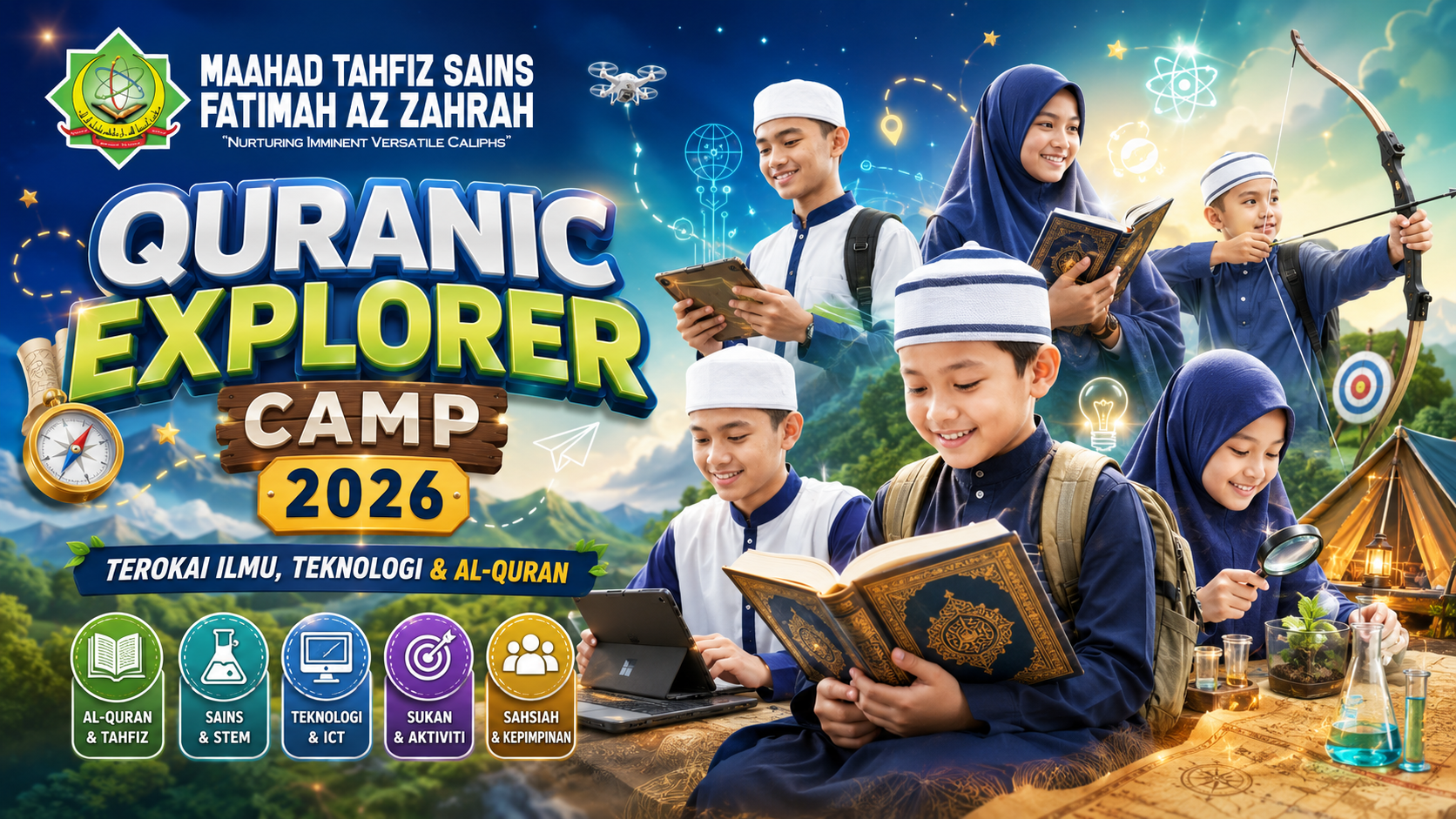 Quranic Explorer Camp MTSFAZ 2026